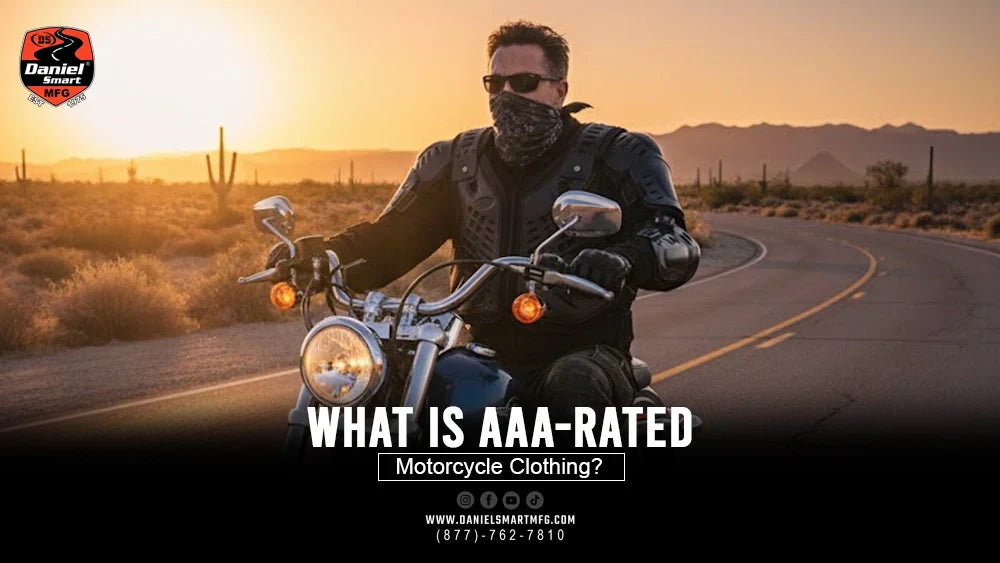 What Is AAA-rated Motorcycle Clothing & Why It Matters