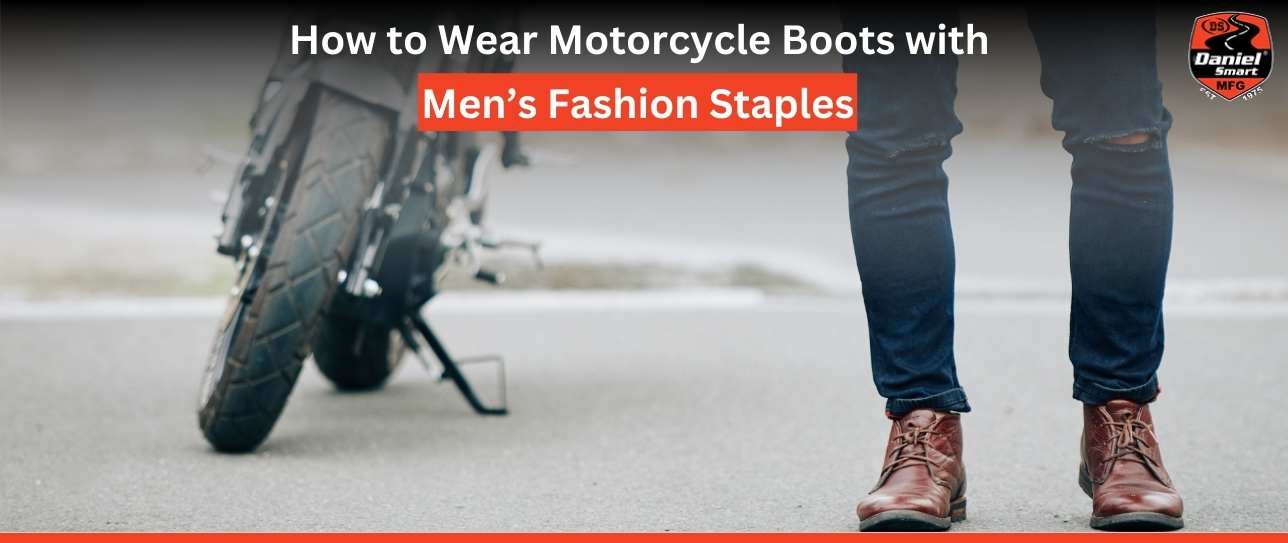 how to wear moto boots