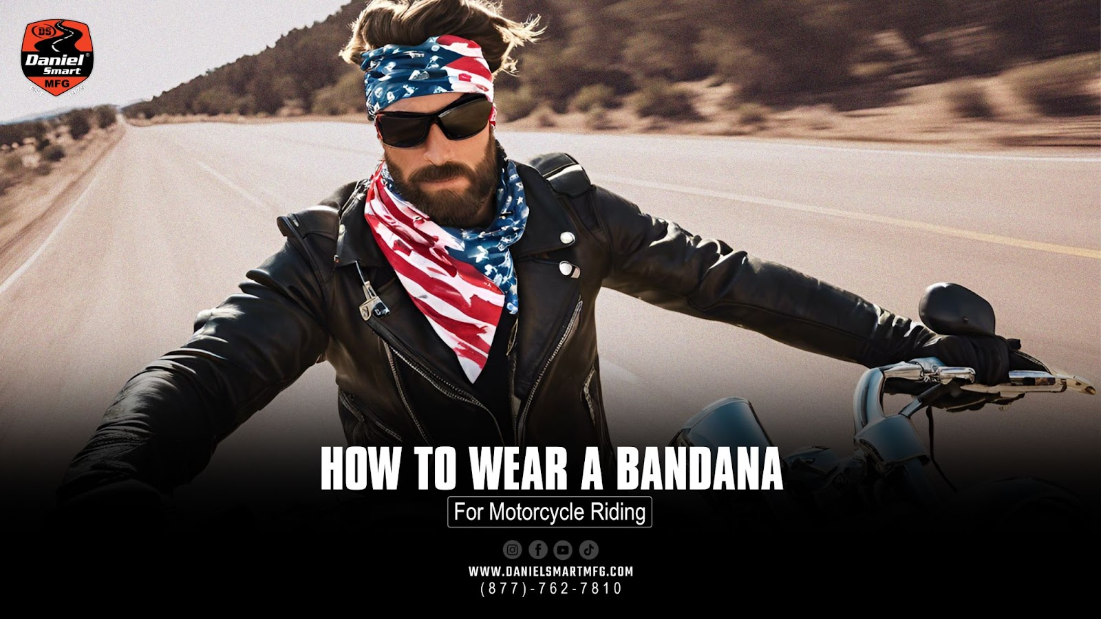 how to tie a biker bandana