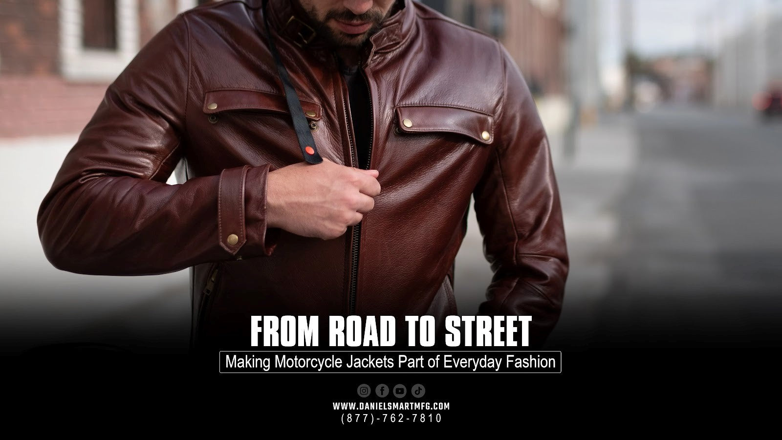 From Road to Street: Making Motorcycle Jackets Part of Everyday Fashion