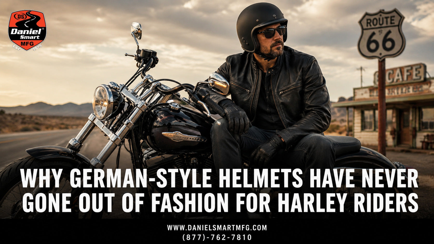 Why German-Style Helmets Have Never Gone Out of Fashion for Harley Riders