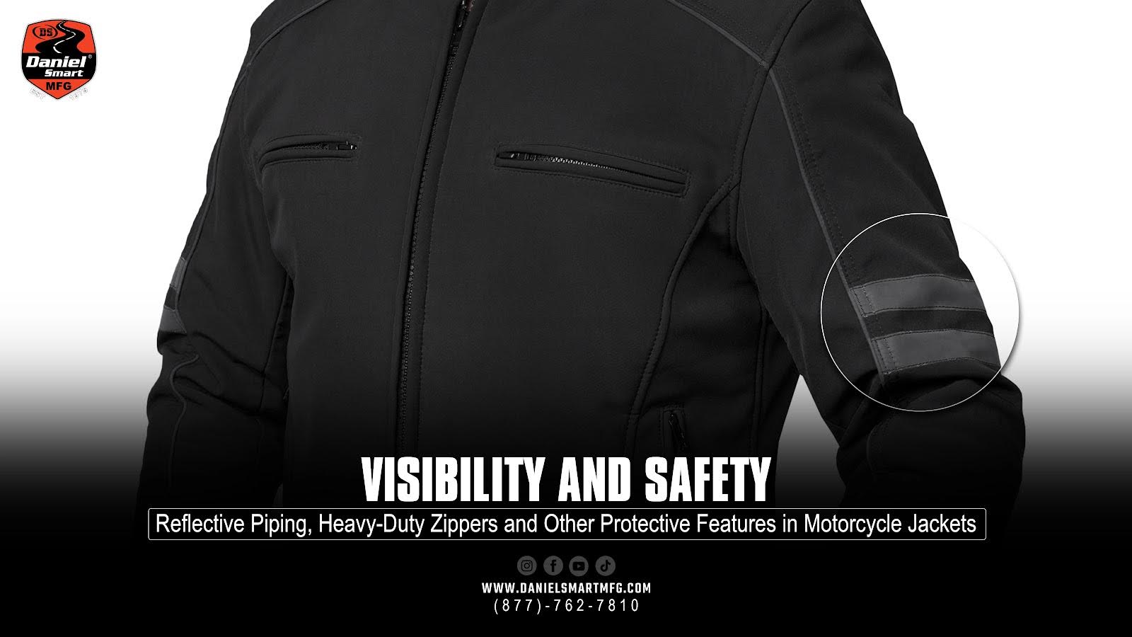 Visibility and Safety: Reflective Piping, Heavy‑Duty Zippers and Other Protective Features in Motorcycle Jackets