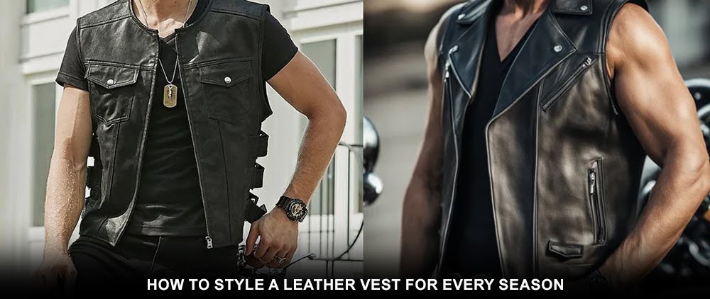 How to Style a Leather Vest for Every Season?