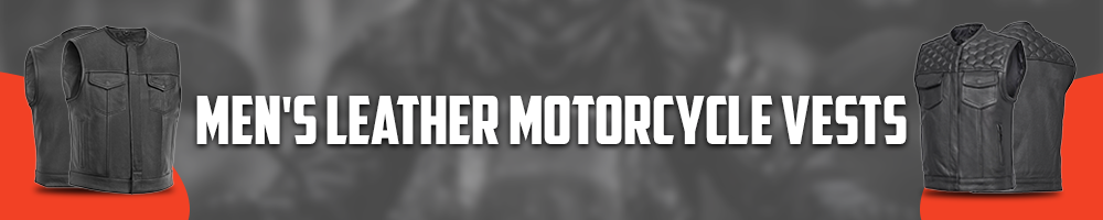 Men’s Leather Motorcycle Vests