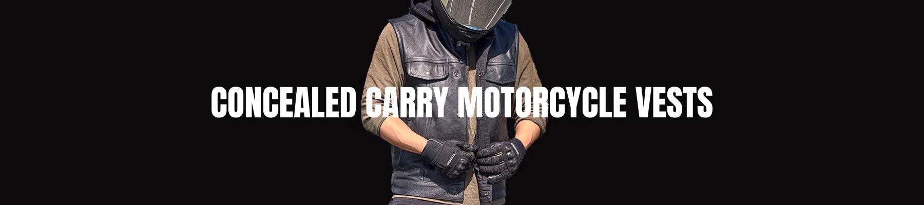 Concealed Carry Motorcycle Vests