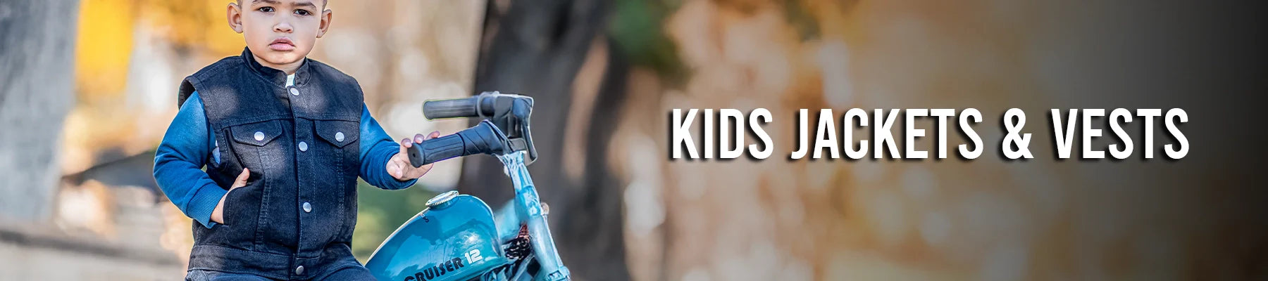 Kids’ Leather Jackets & Vests - Denim Editions