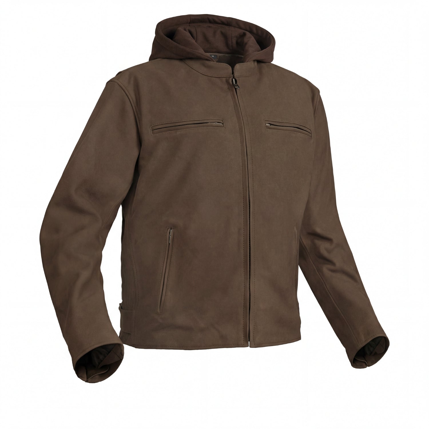 Brunt – Men’s Suede Leather Motorcycle Jacket