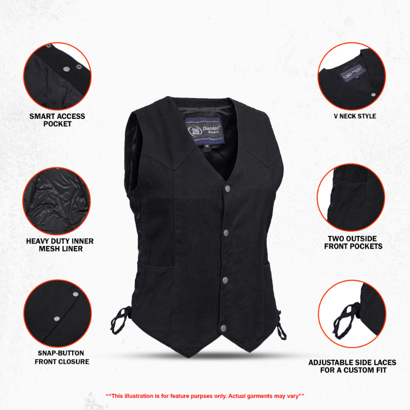 Artemis Women's Denim Vest