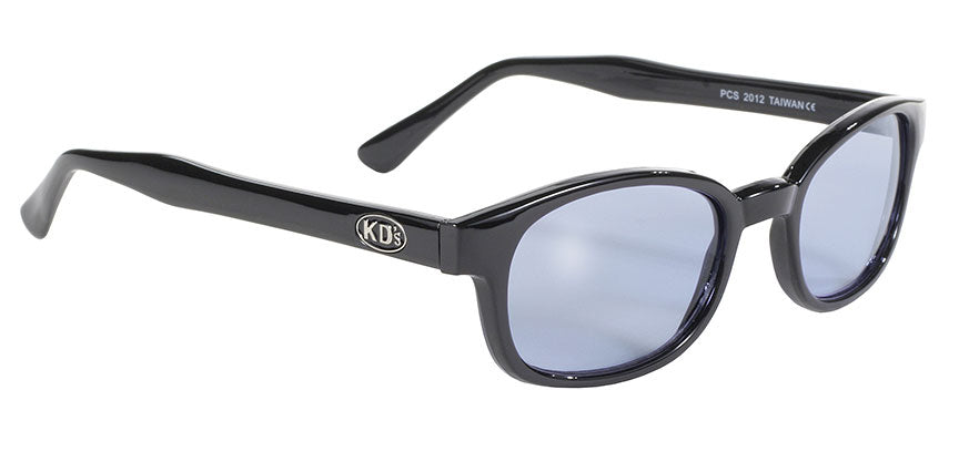2012 KDs Blk Frame/Light Blue Lens-Sunglasses-Daniel Smart Mfg - Retail