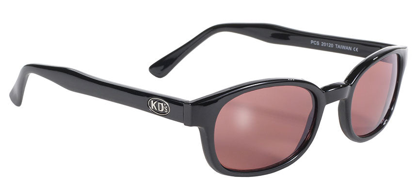 20120 KDs Blk Frame/Rose Lens-Sunglasses-Daniel Smart Mfg - Retail