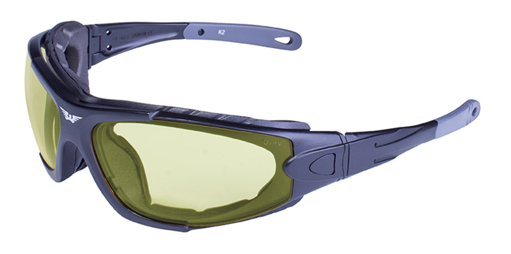 24ShortyKitYTA/F Shorty 24 Kit Yellow Photochromatic Ant-Fog Lenses-Photochromatic Glasses-Daniel Smart Mfg - Retail