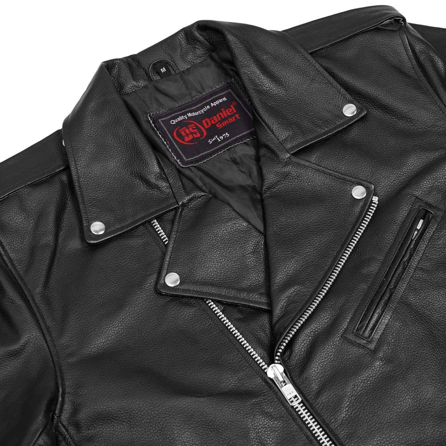 Vintara Men's Leather Motorcycle Jacket