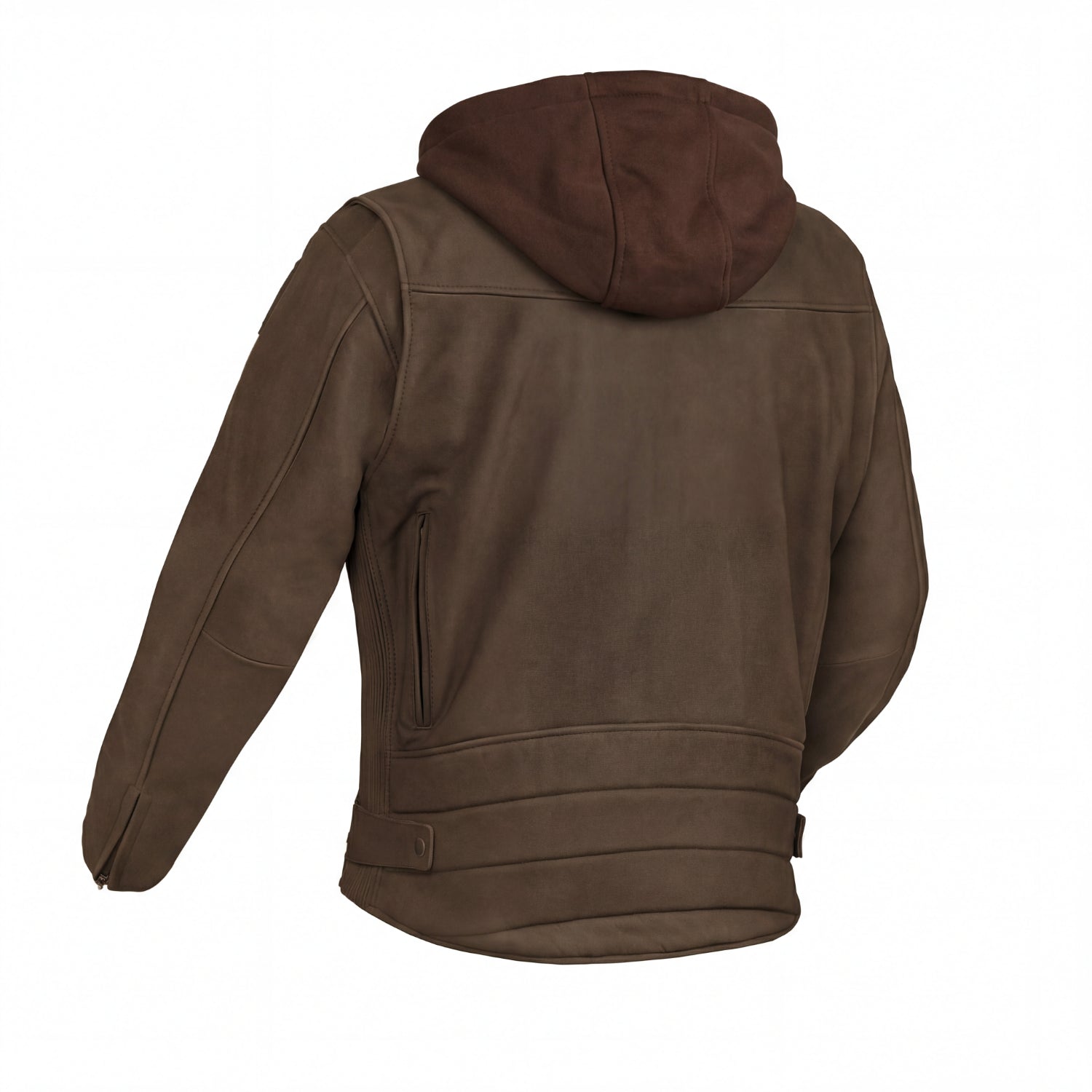 Brunt – Men’s Suede Leather Motorcycle Jacket