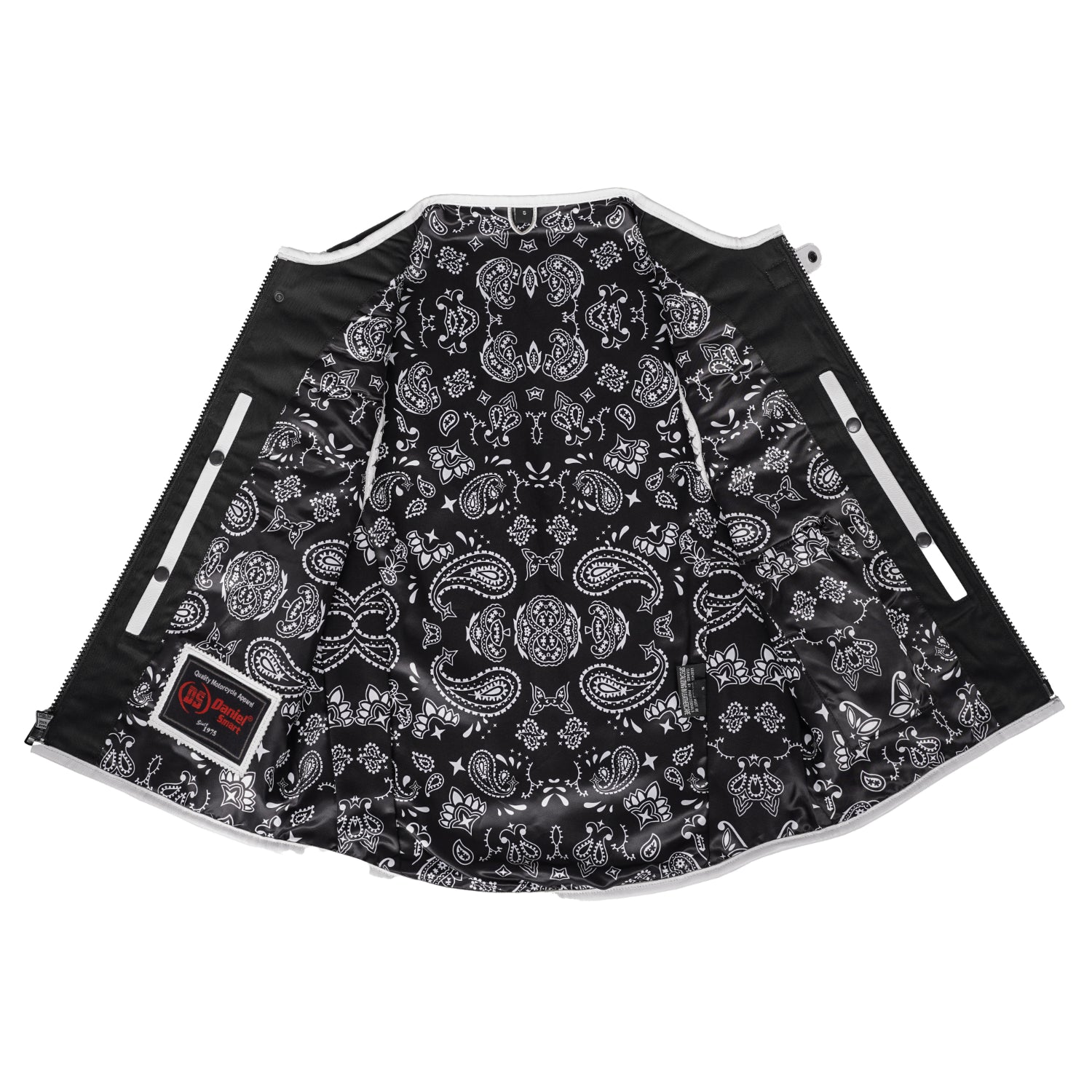 Blackline Men’s Motorcycle Leather Vest