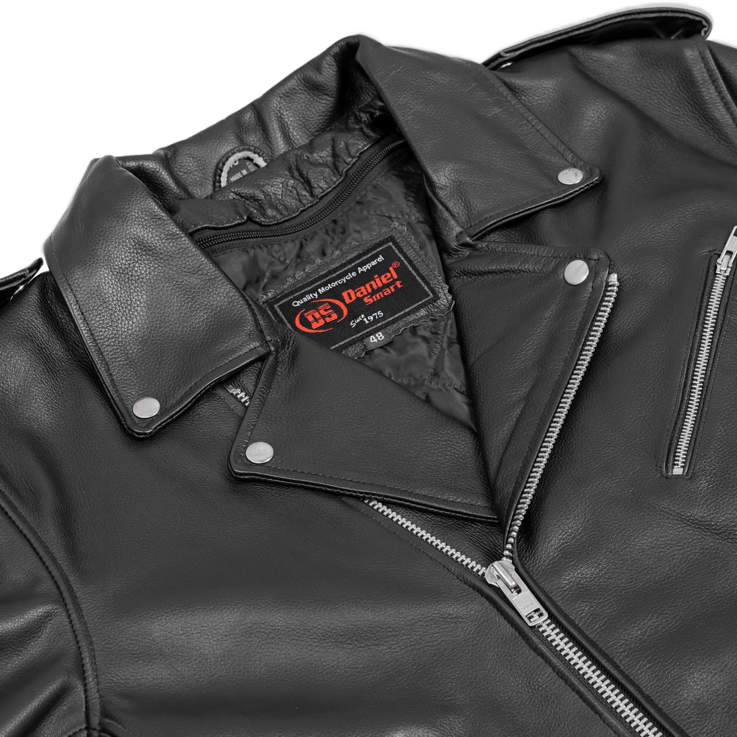 Freedom Wing Men's Leather Motorcycle Jacket