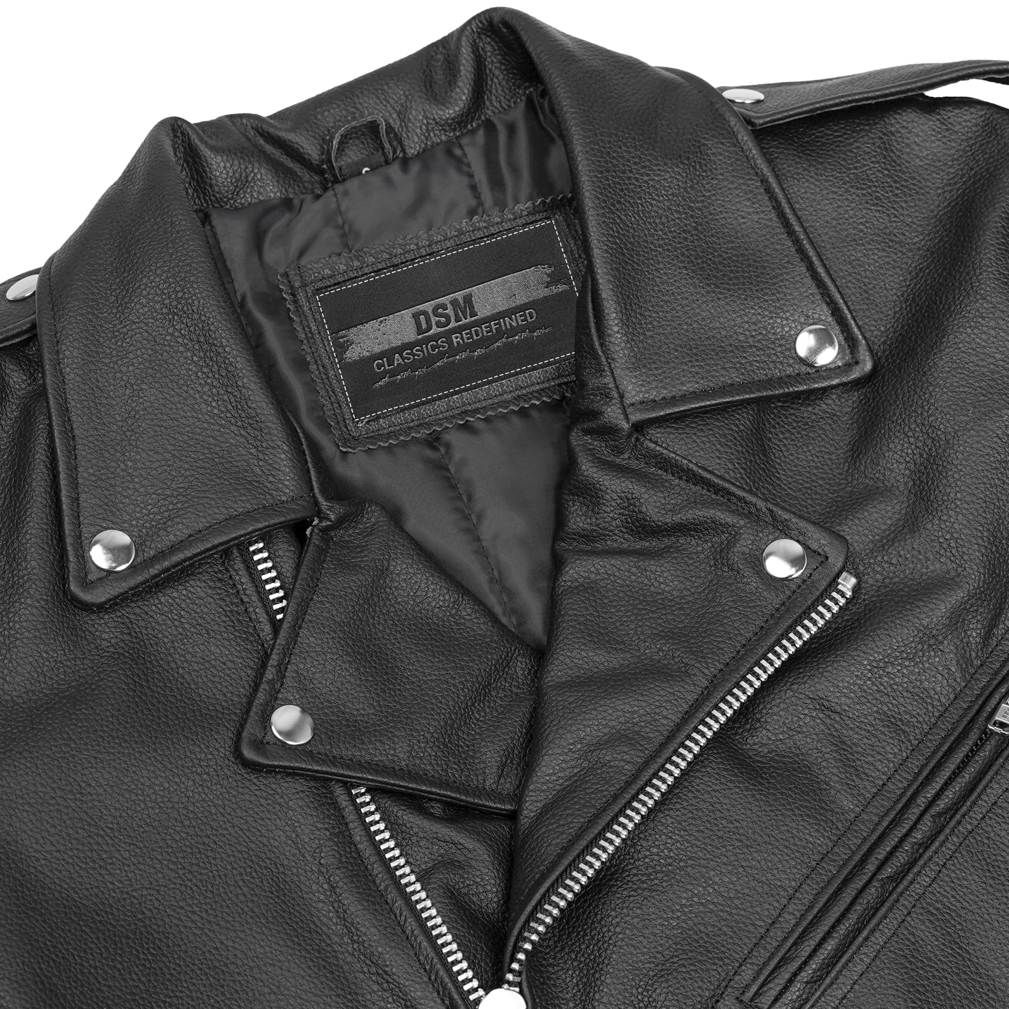 Magno™ Men's Leather Motorcycle Jacket