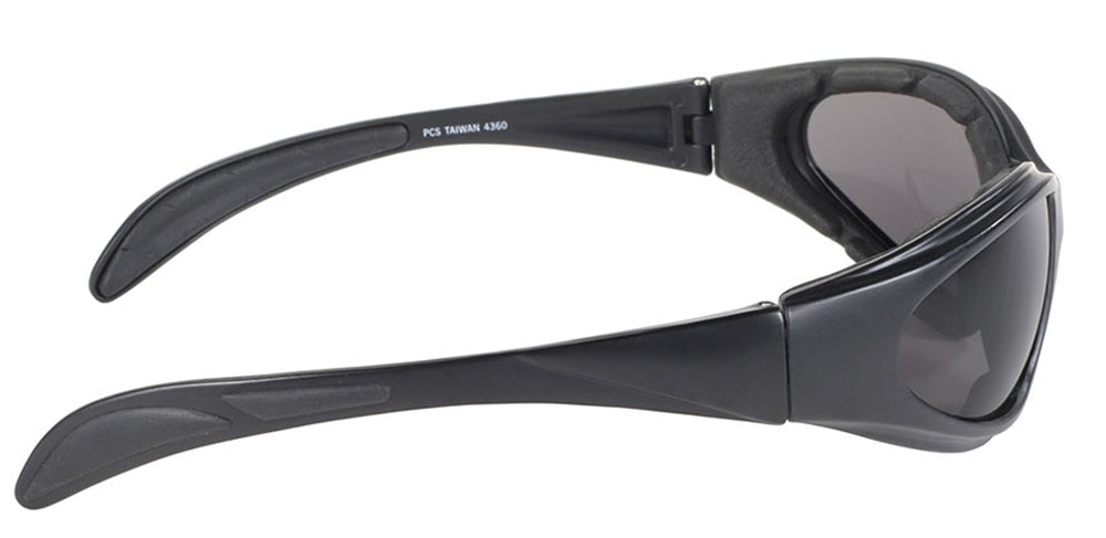 4360 Chopper Blk Frm/Smoke Lens-Sunglasses-Daniel Smart Mfg - Retail