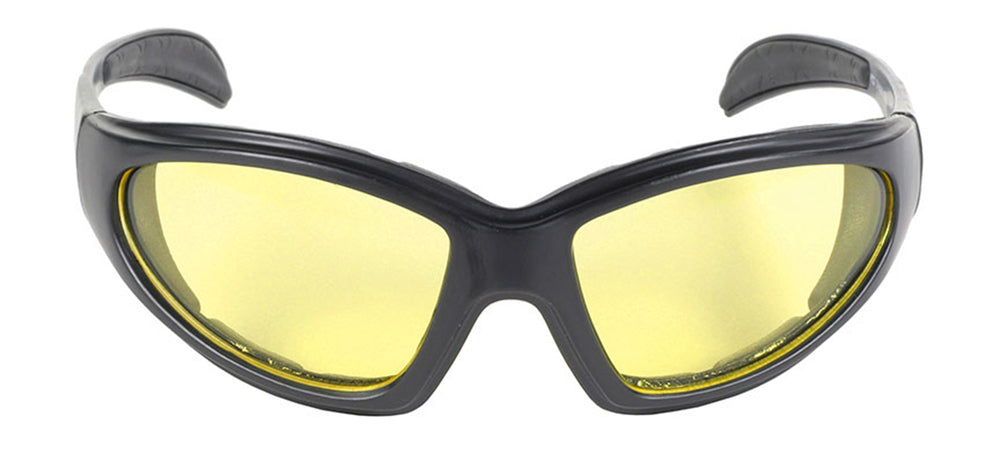 43612 Chopper Blk Frm/Yellow Lens-Sunglasses-Daniel Smart Mfg - Retail