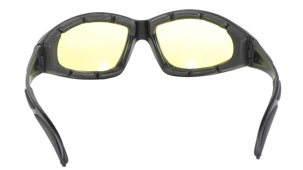 43612 Chopper Blk Frm/Yellow Lens-Sunglasses-Daniel Smart Mfg - Retail