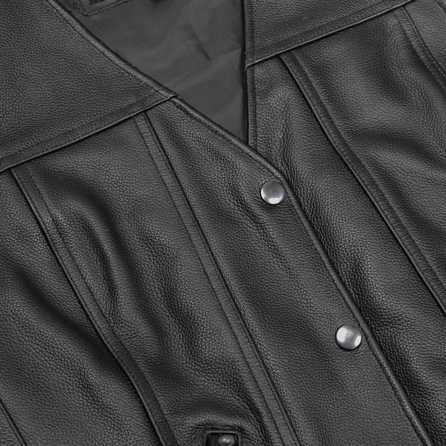 Swift Women's Leather Motorcycle Vest