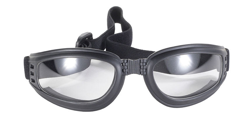 4525 Nomad Goggle Black Frame- Clear Lens-Goggles-Daniel Smart Mfg - Retail