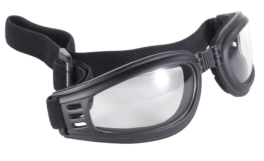 4525 Nomad Goggle Black Frame- Clear Lens-Goggles-Daniel Smart Mfg - Retail