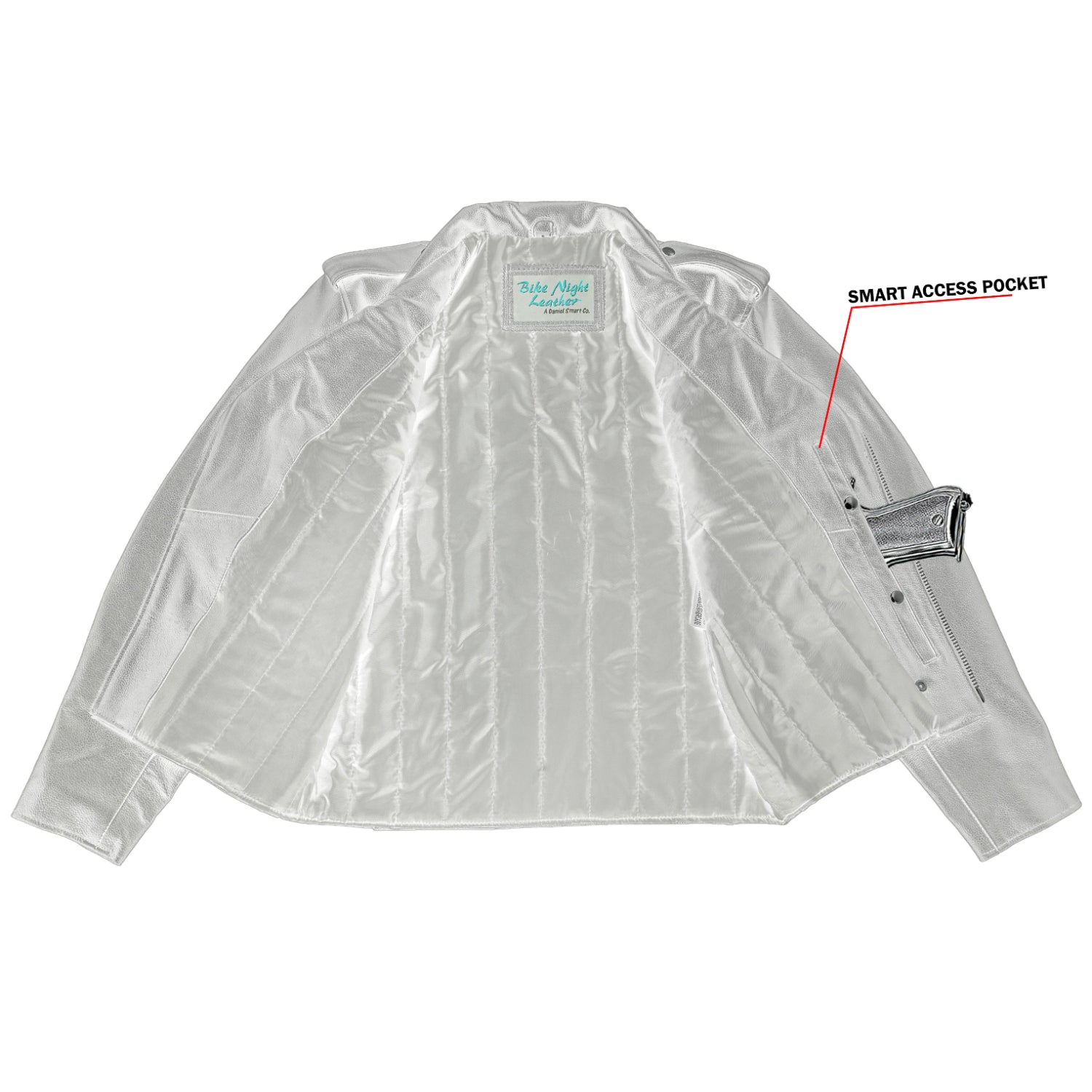 Magno™ Men's Leather Motorcycle Jacket