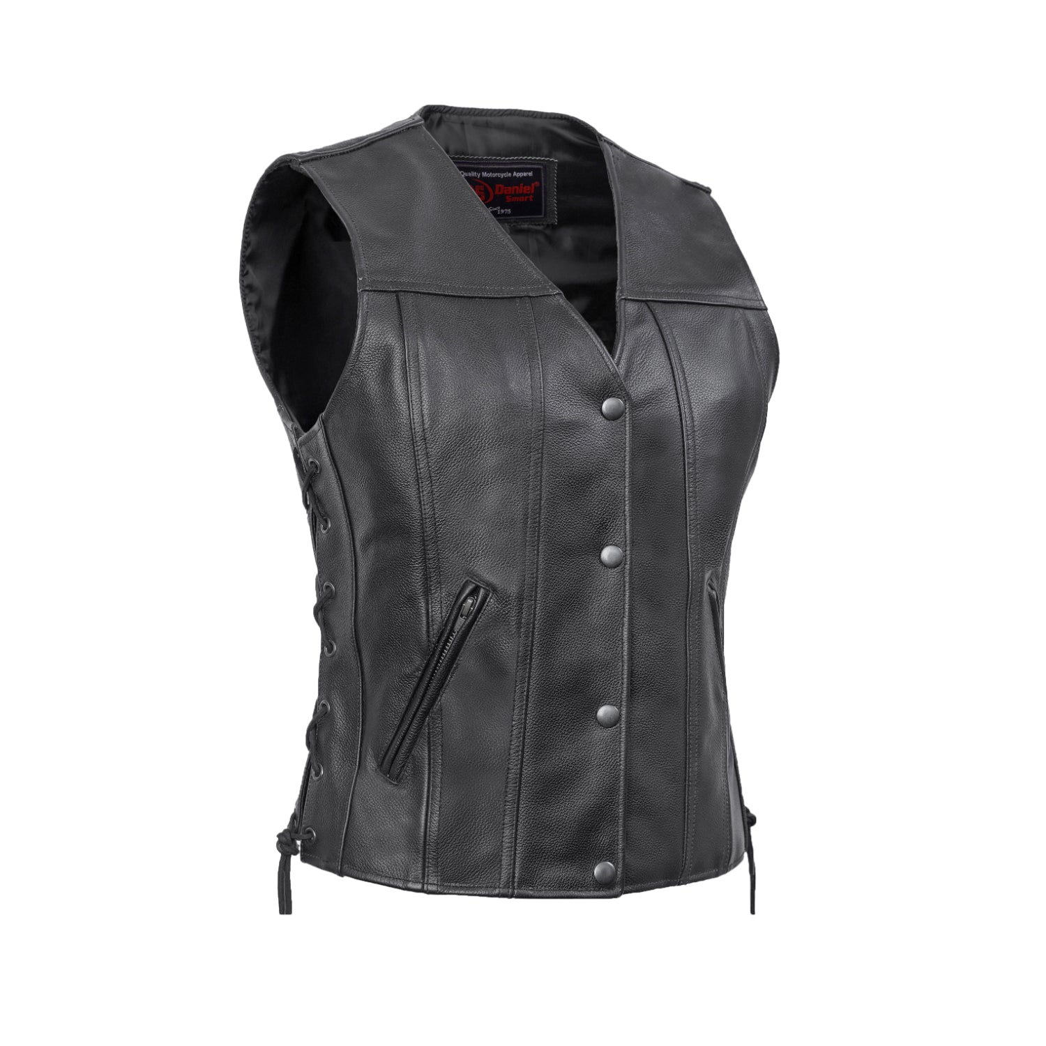 Swift - Women's Leather Motorcycle Vest