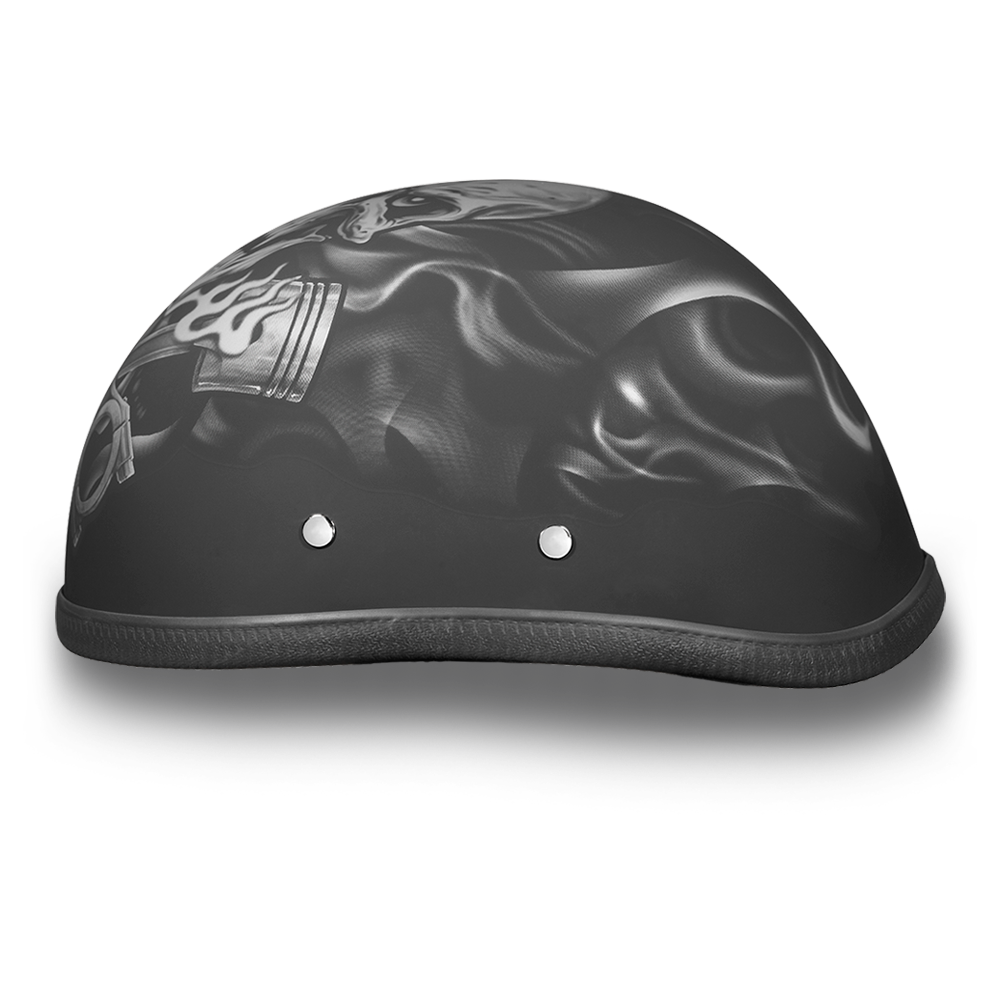 6002PS EAGLE- W/ PISTONS SKULL Non-DOT-Eagle Novelty-Daniel Smart Mfg - Retail