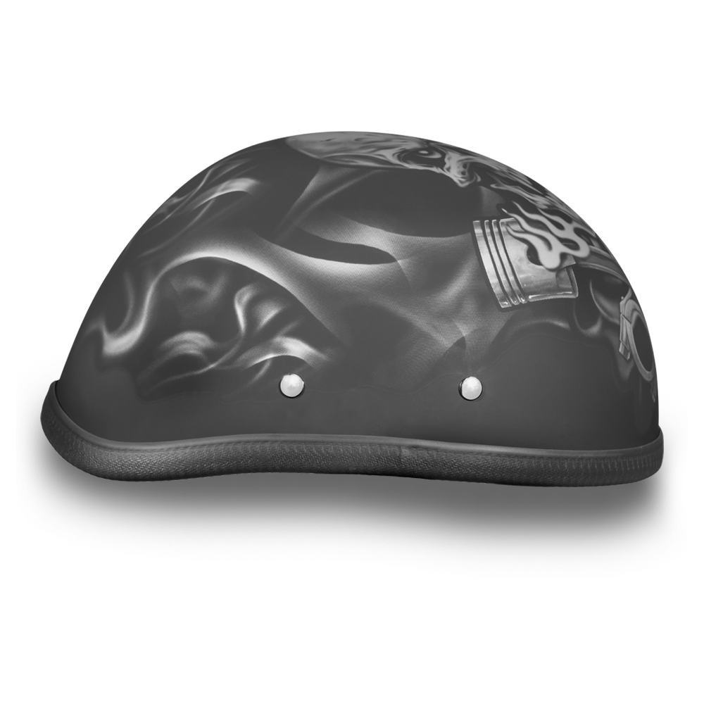 6002PS EAGLE- W/ PISTONS SKULL Non-DOT-Eagle Novelty-Daniel Smart Mfg - Retail