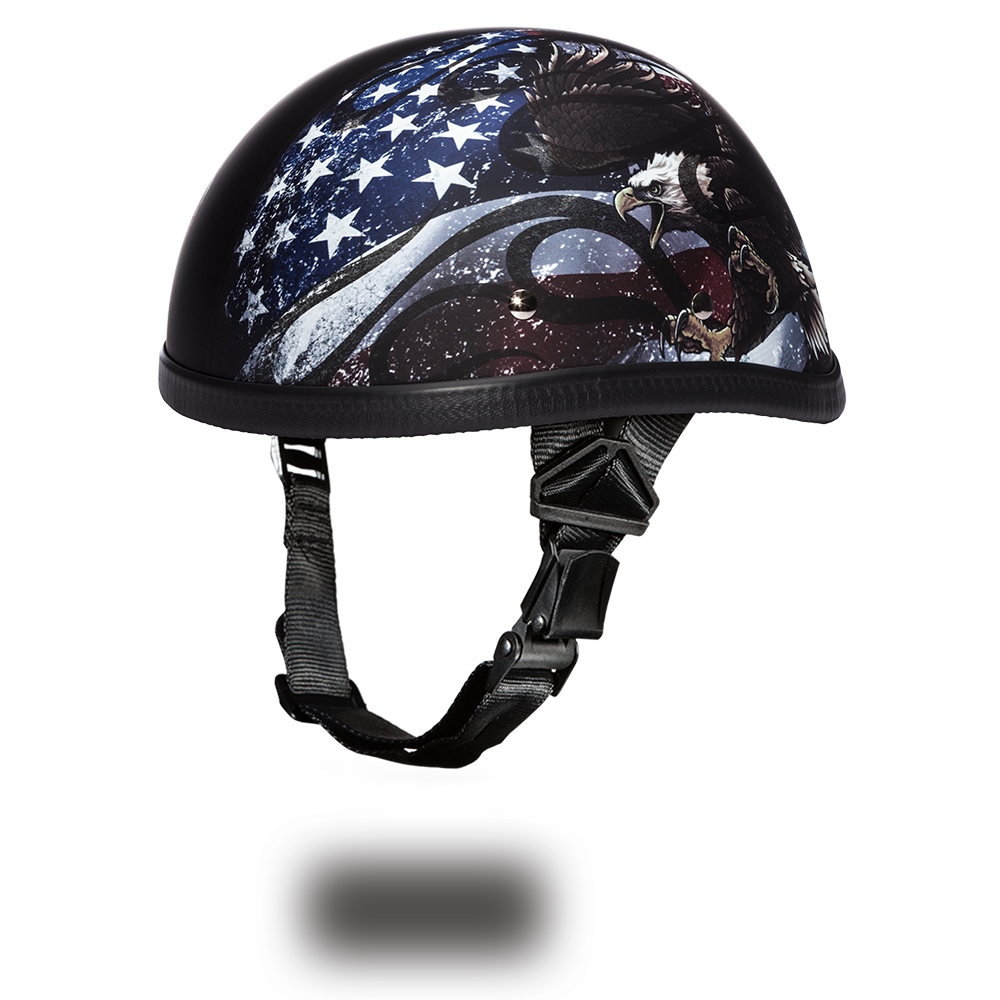 6002USA EAGLE- W/ FLAMES USA Non-DOT-Eagle Novelty-Daniel Smart Mfg - Retail