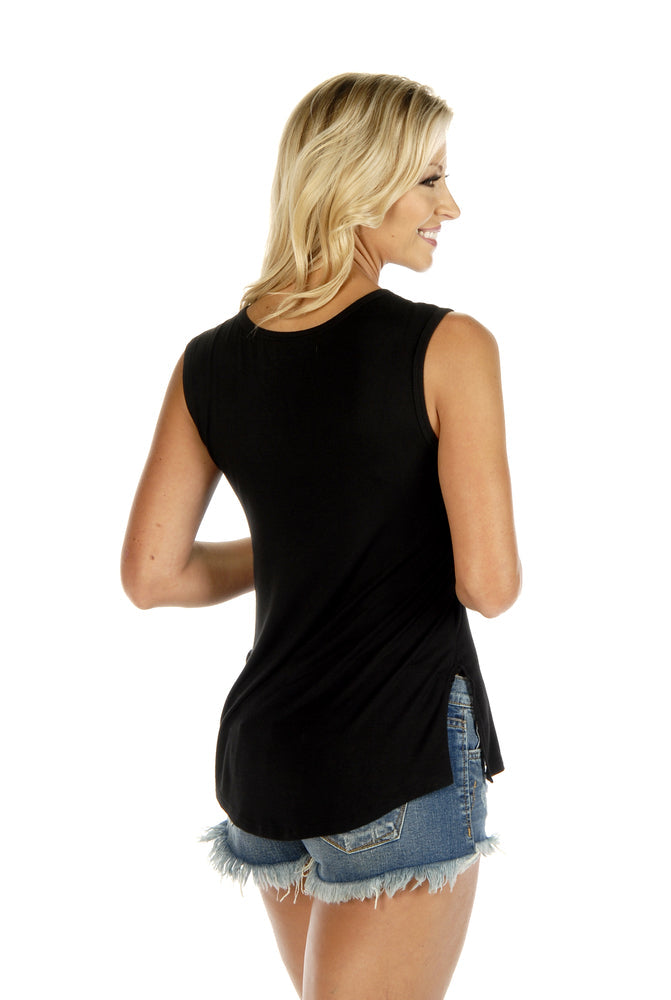 7570BLK Rock Star-Womens Shirts-Daniel Smart Mfg - Retail