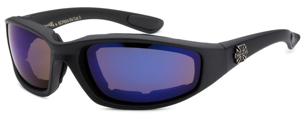 8CP924-RV Choppers Foam Padded Sunglasses - Assorted - Sold by the Do-Sunglasses-Daniel Smart Mfg - Retail