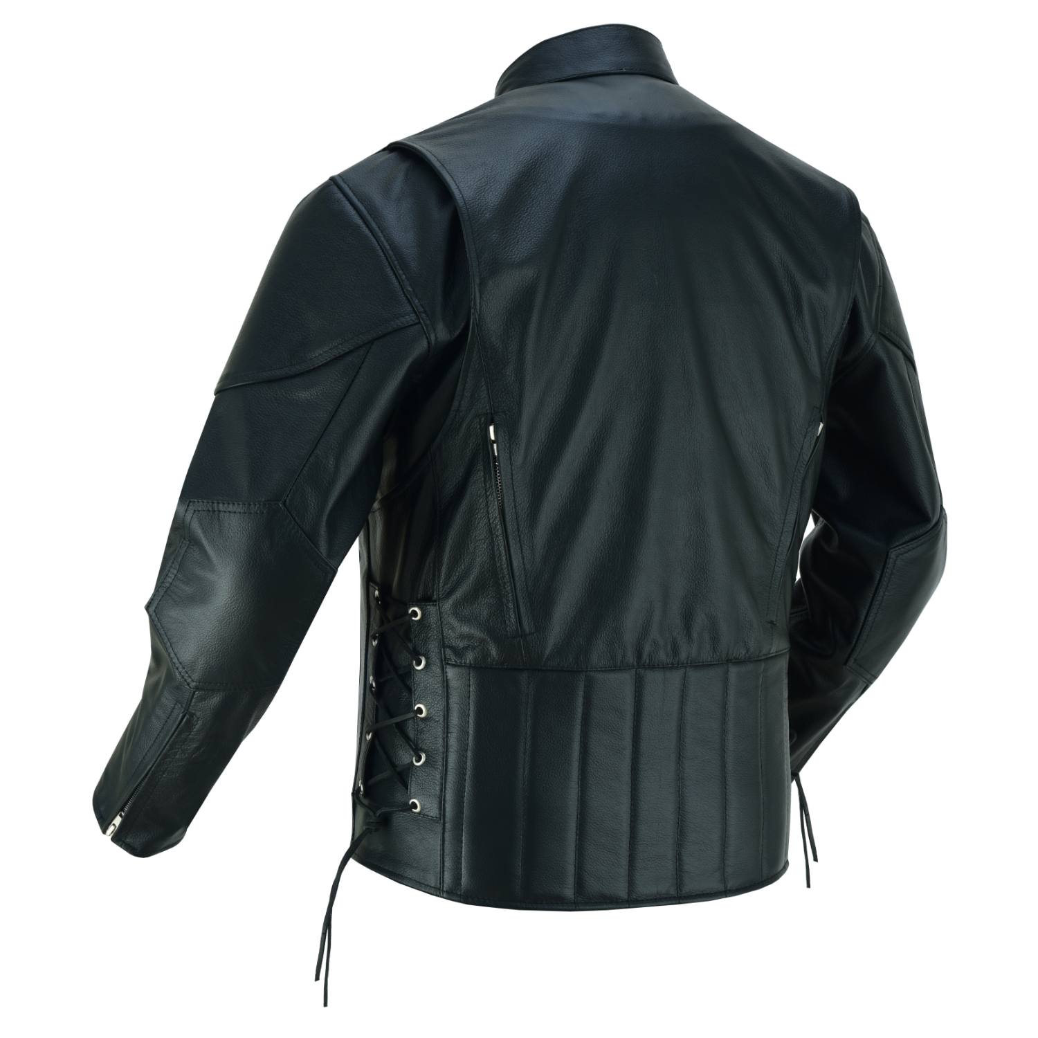 RustRider Men's Leather Motorcycle Jacket