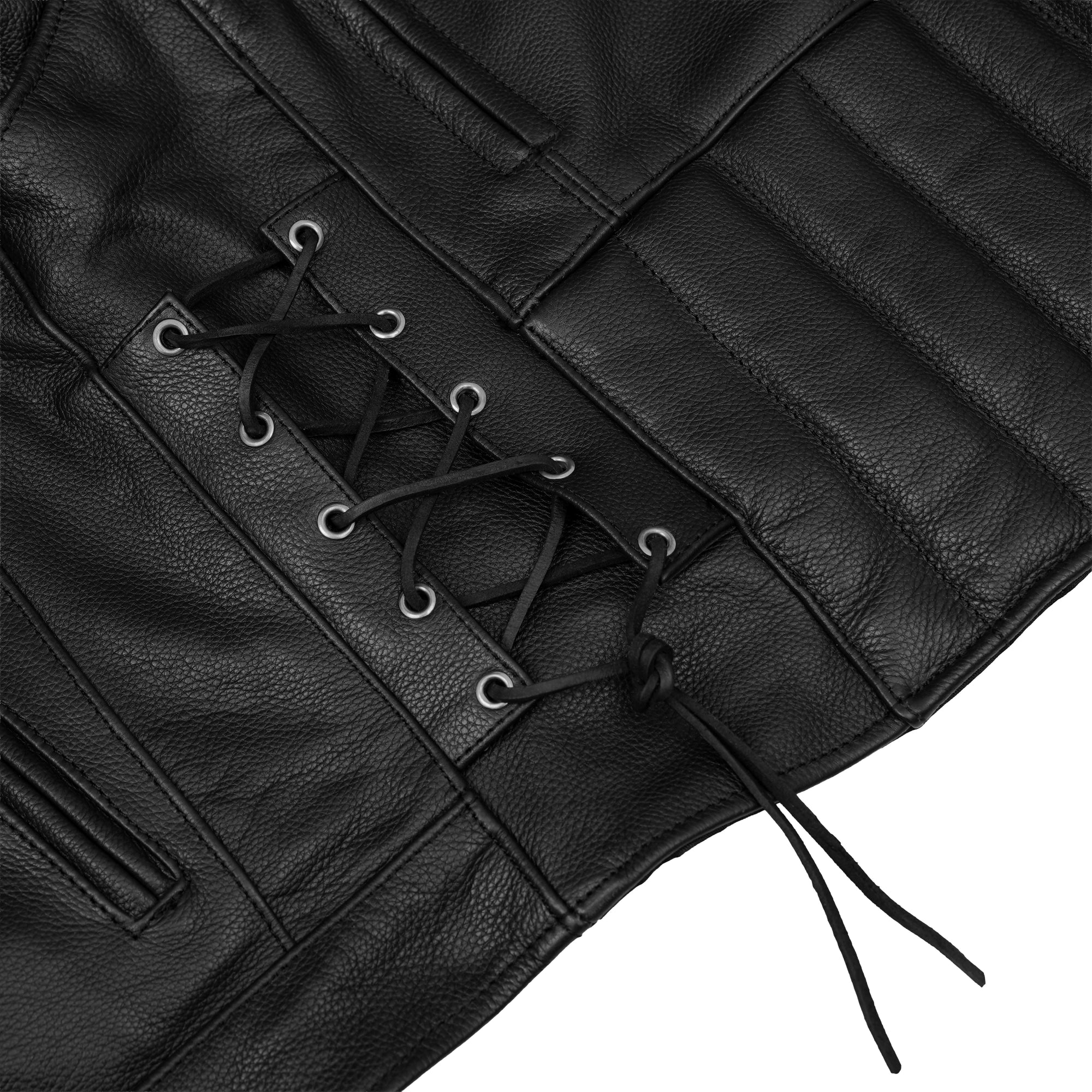 RustRider™ Men's Leather Motorcycle Jacket