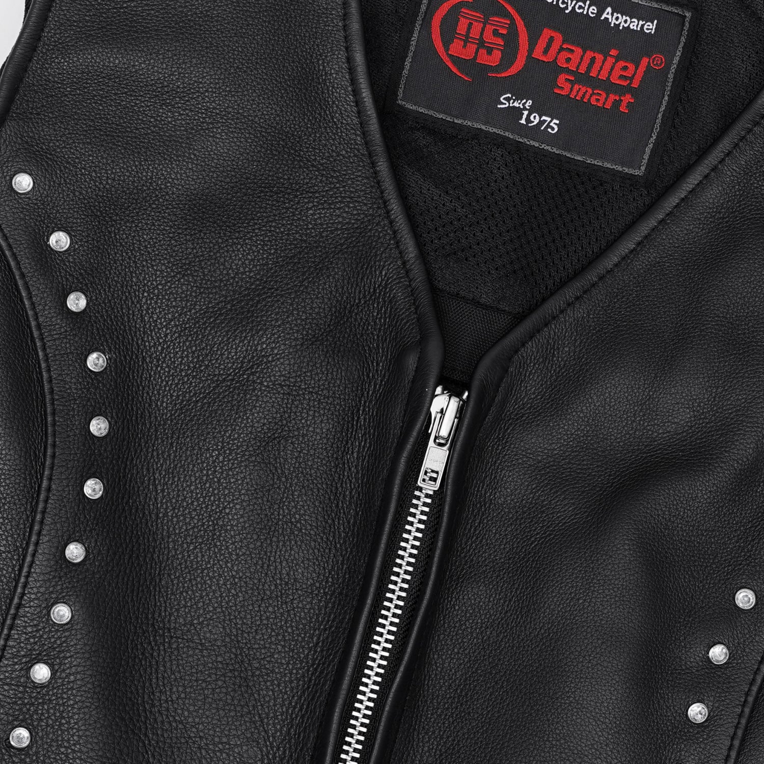 Biker Babe Women's Leather Motorcycle Vest
