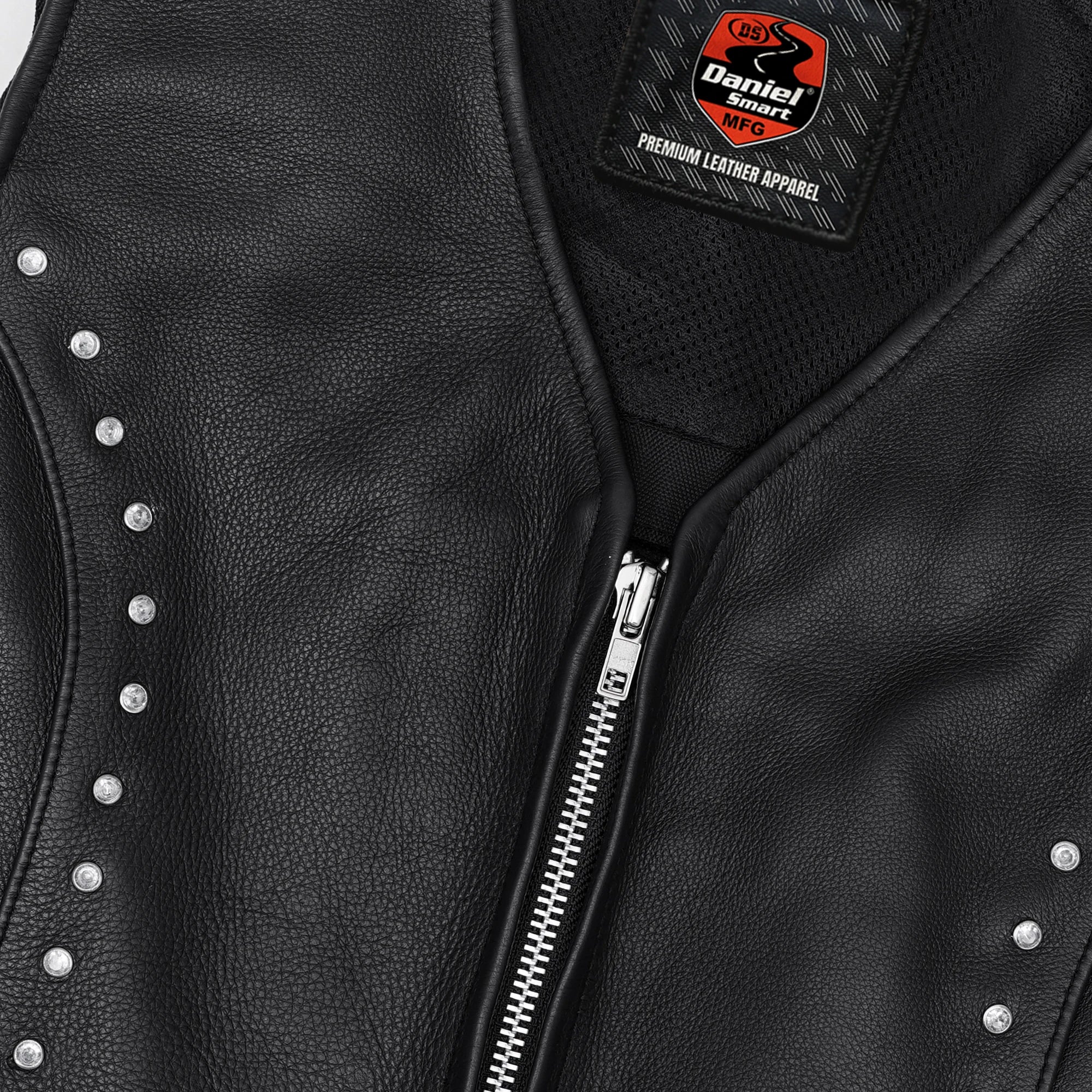 Biker Babe™ Women's Leather Motorcycle Vest