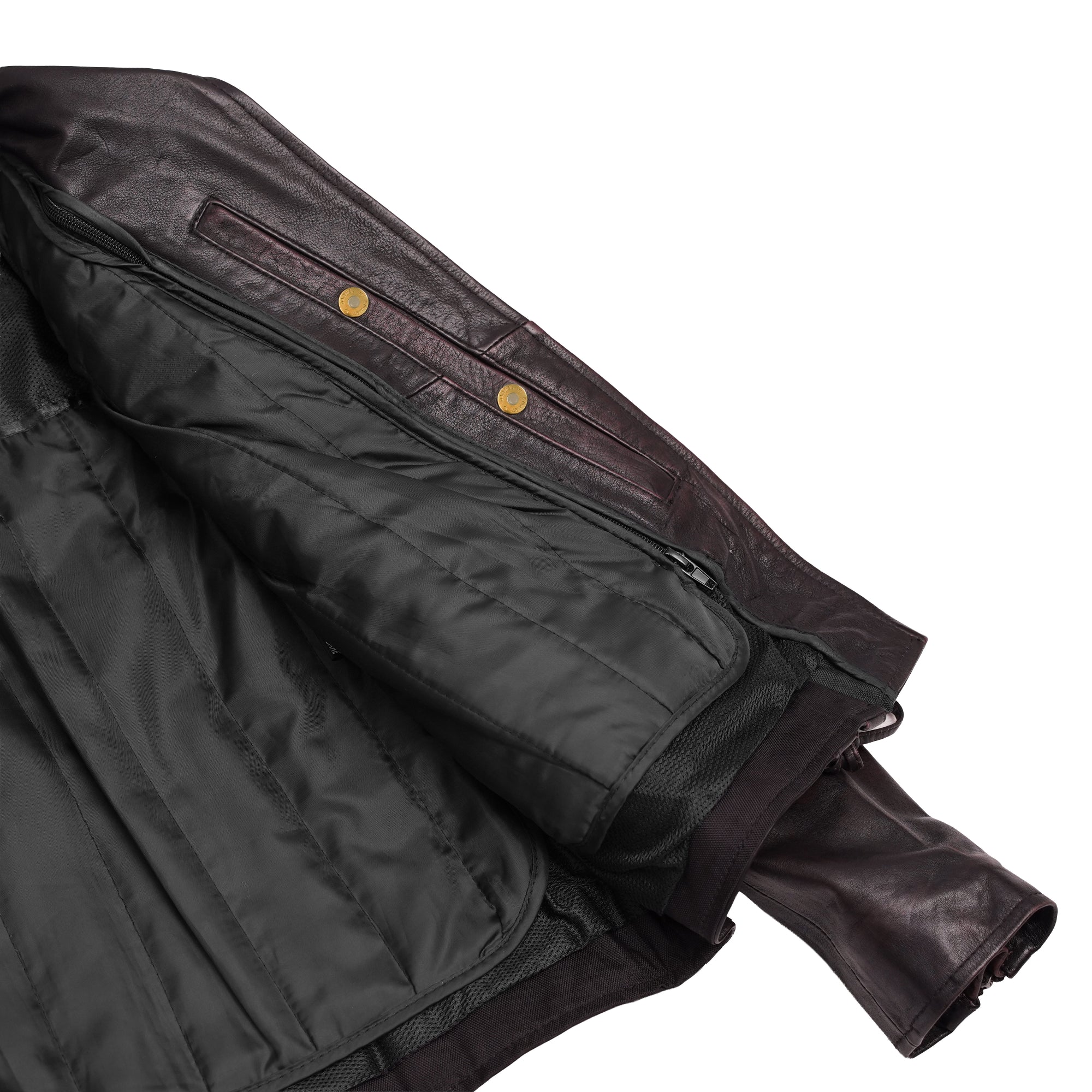 Black Pearl Women's Fashion Leather Jacket with Front Lace Accent