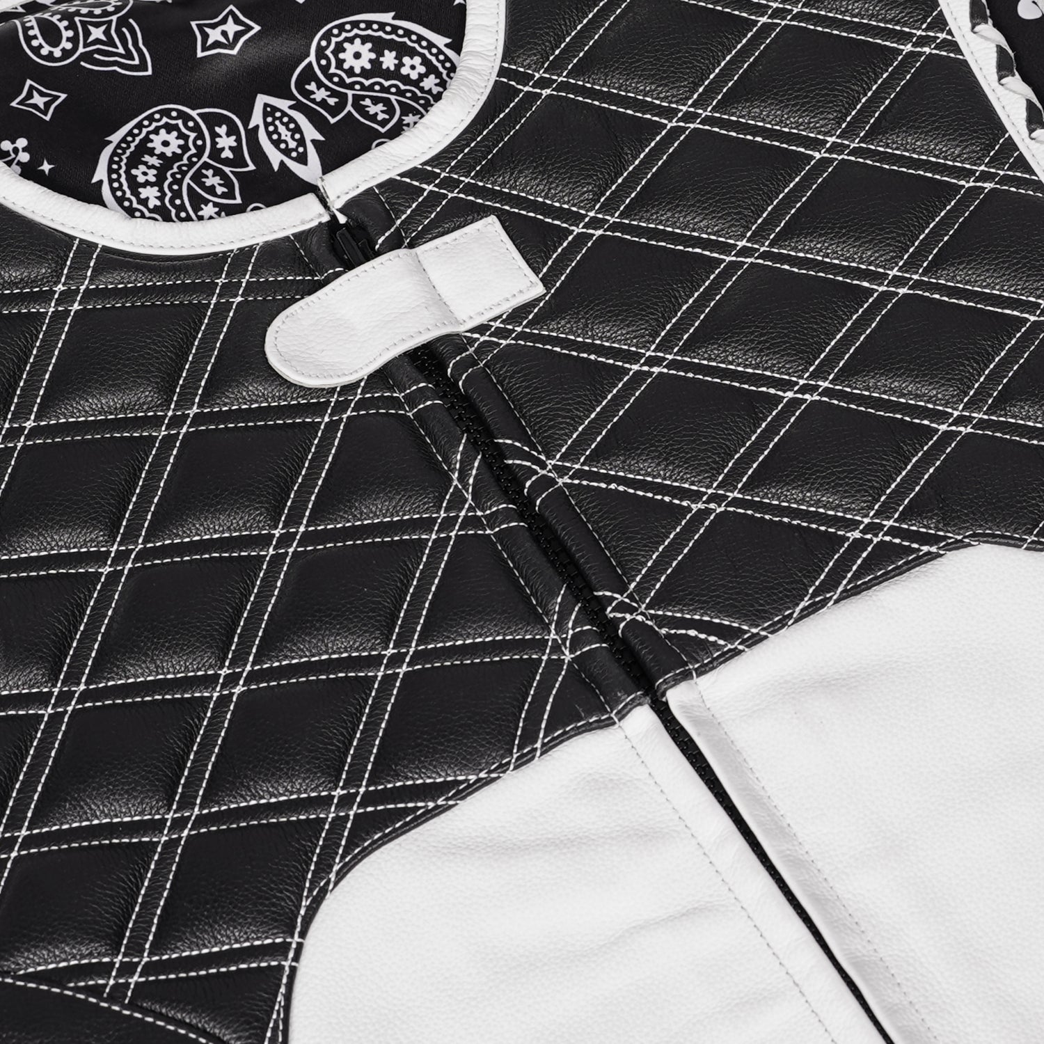 Blackline Men’s Motorcycle Leather Vest