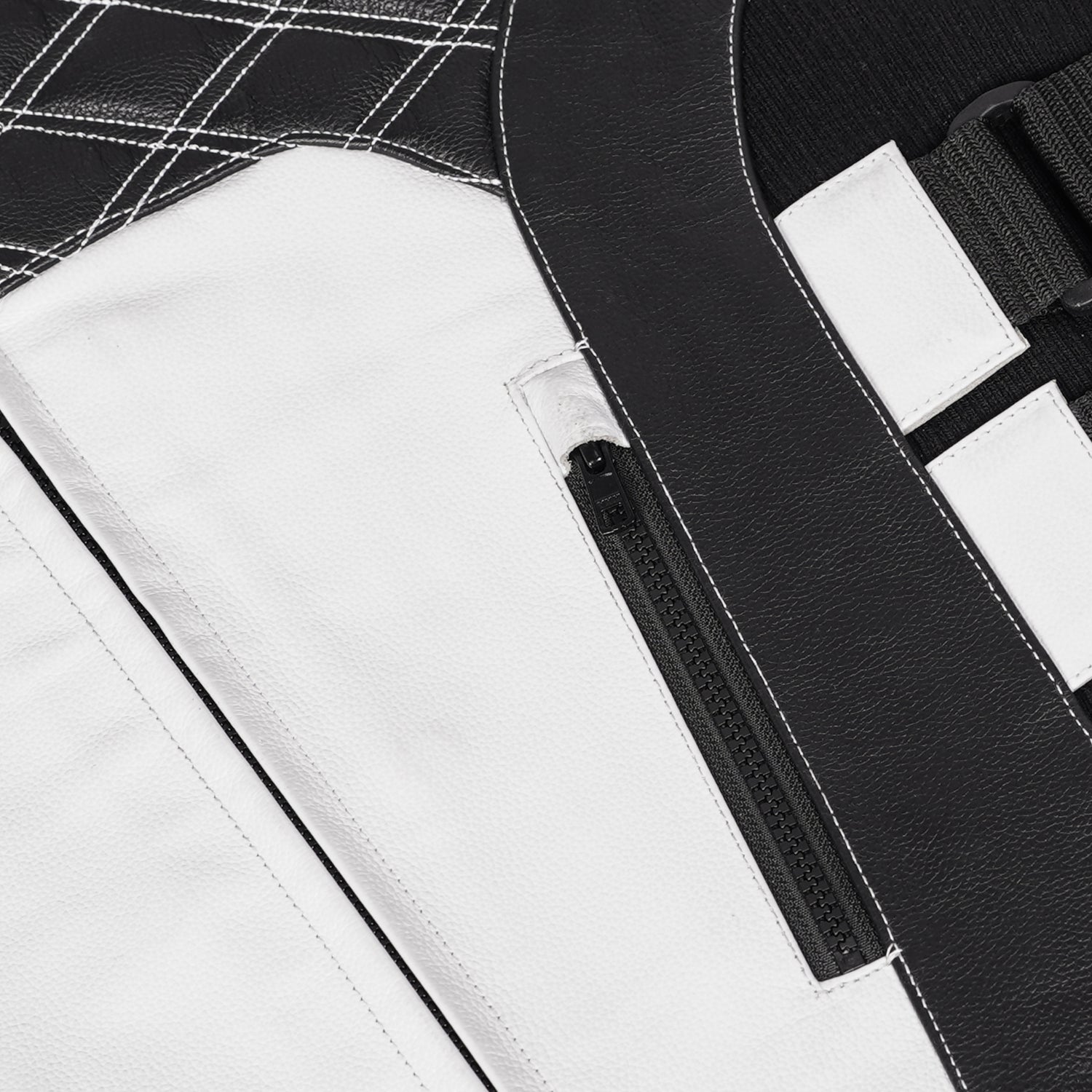 Blackline Men’s Motorcycle Leather Vest