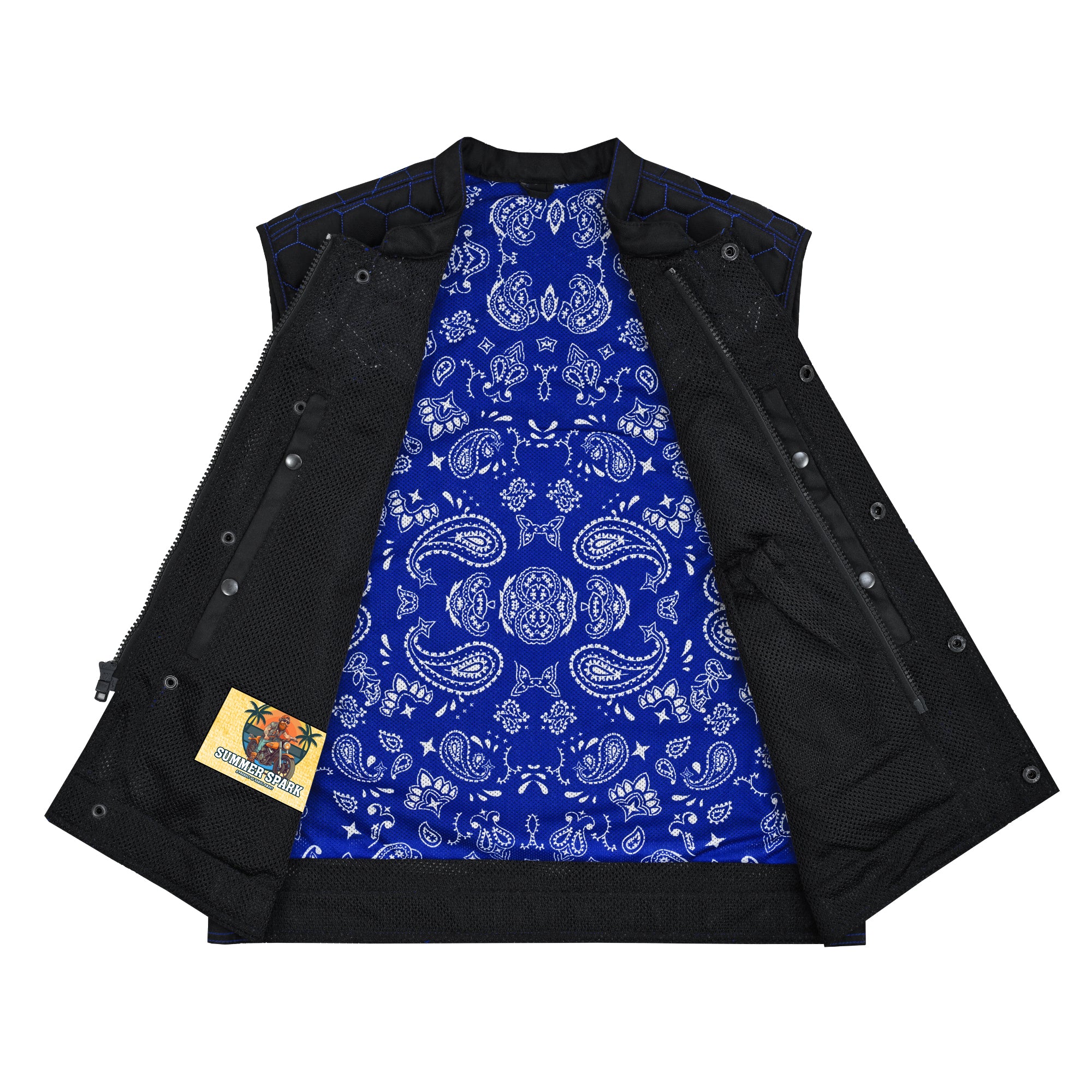 Mesh Rave™ Men's Textile Motorcycle Vest