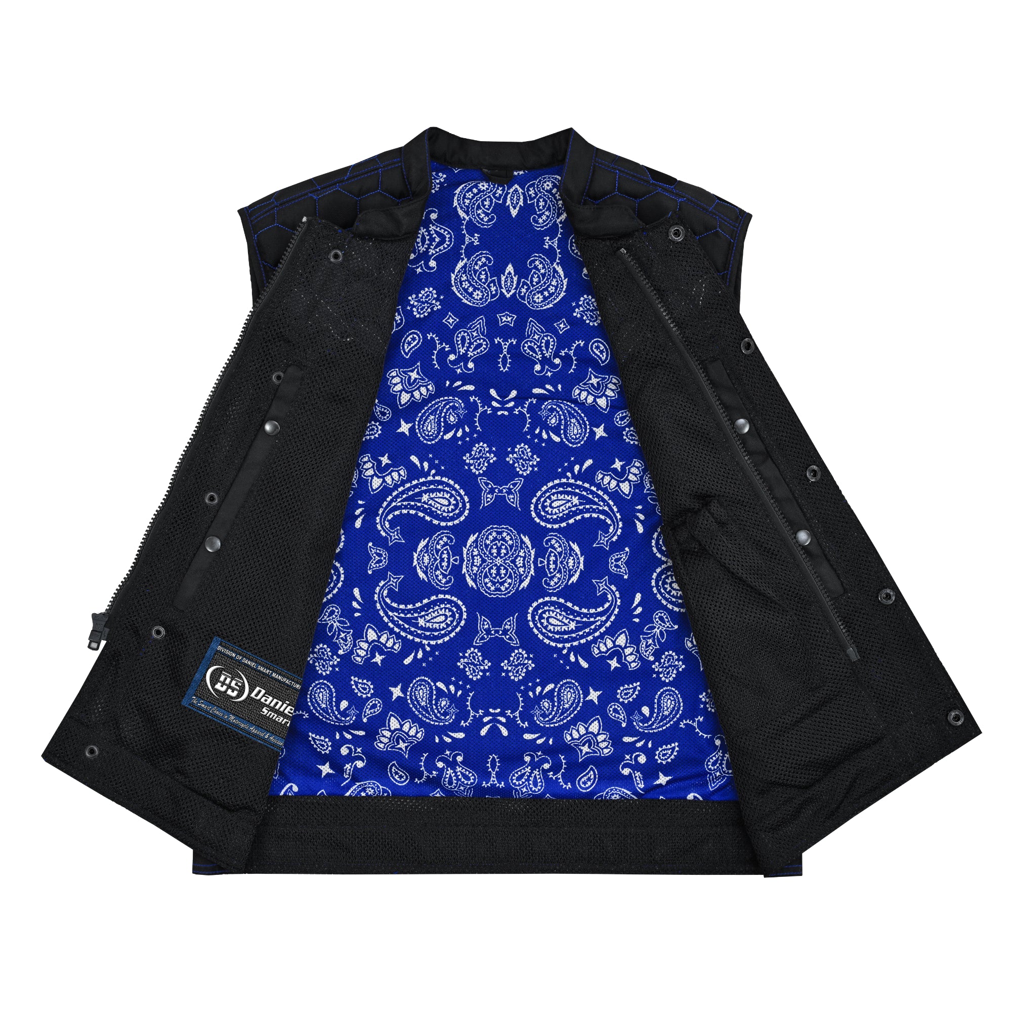 Mesh Rave™ Men's Textile Motorcycle Vest