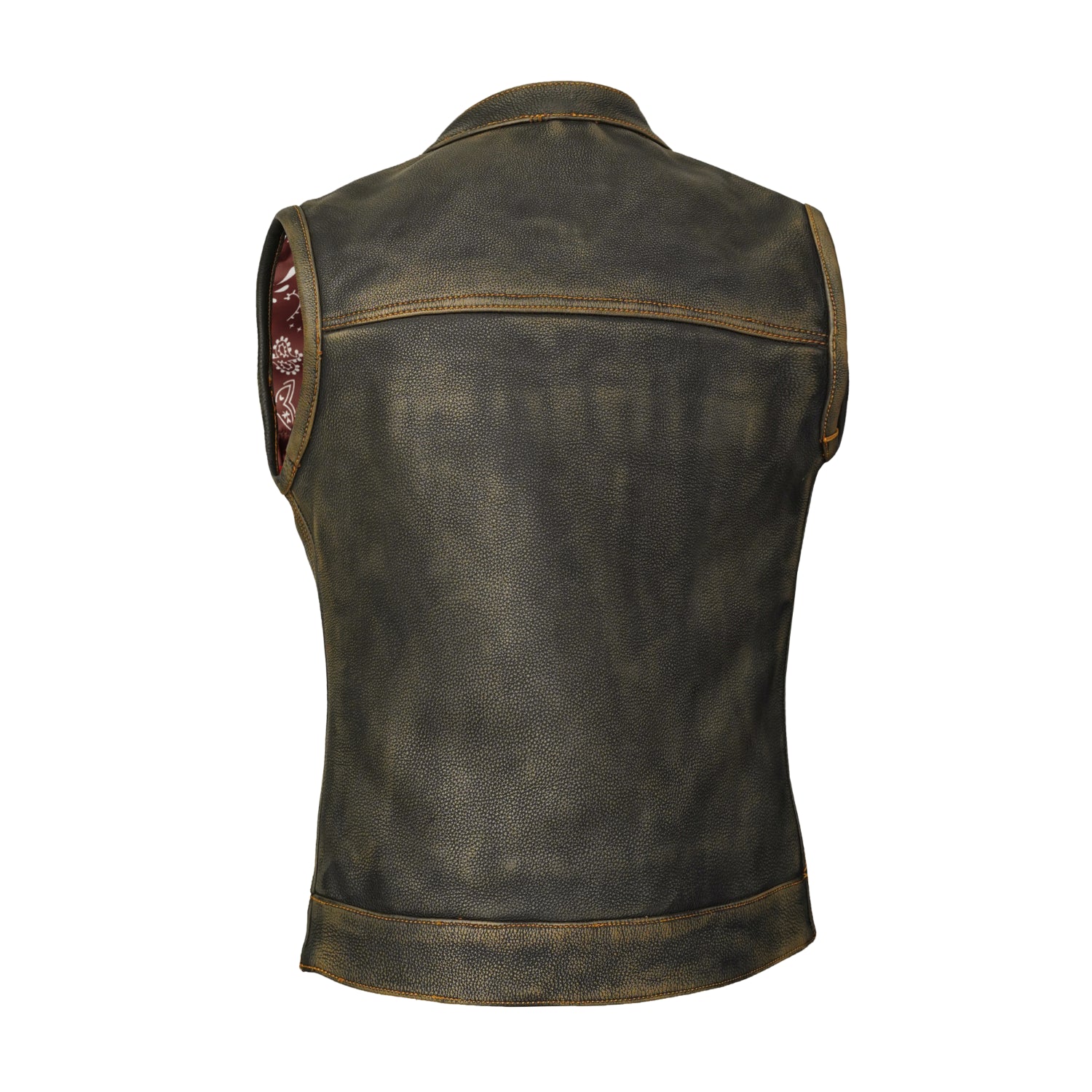 Bold Beauty Women’s Leather Motorcycle Vest