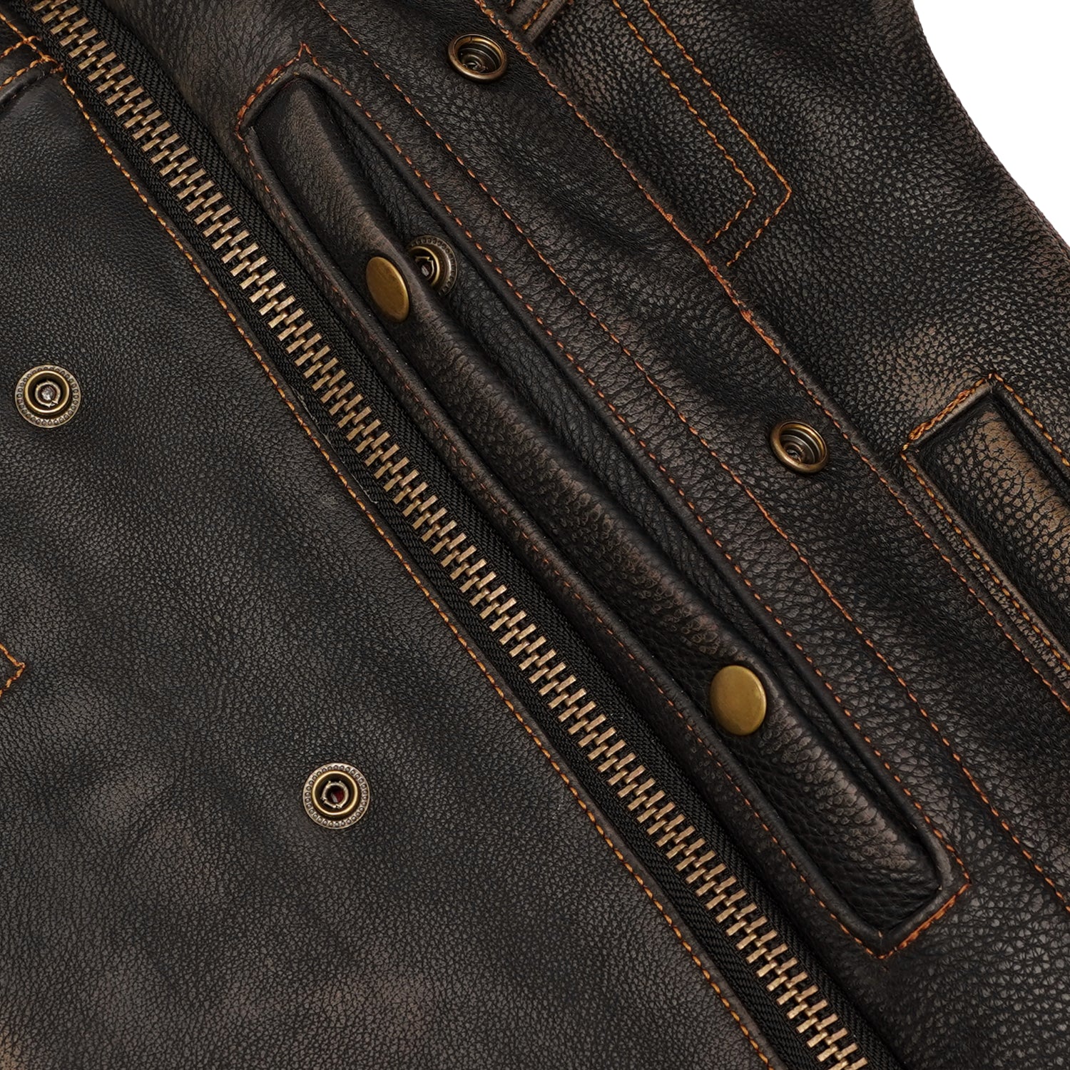 Bold Beauty Women’s Leather Motorcycle Vest