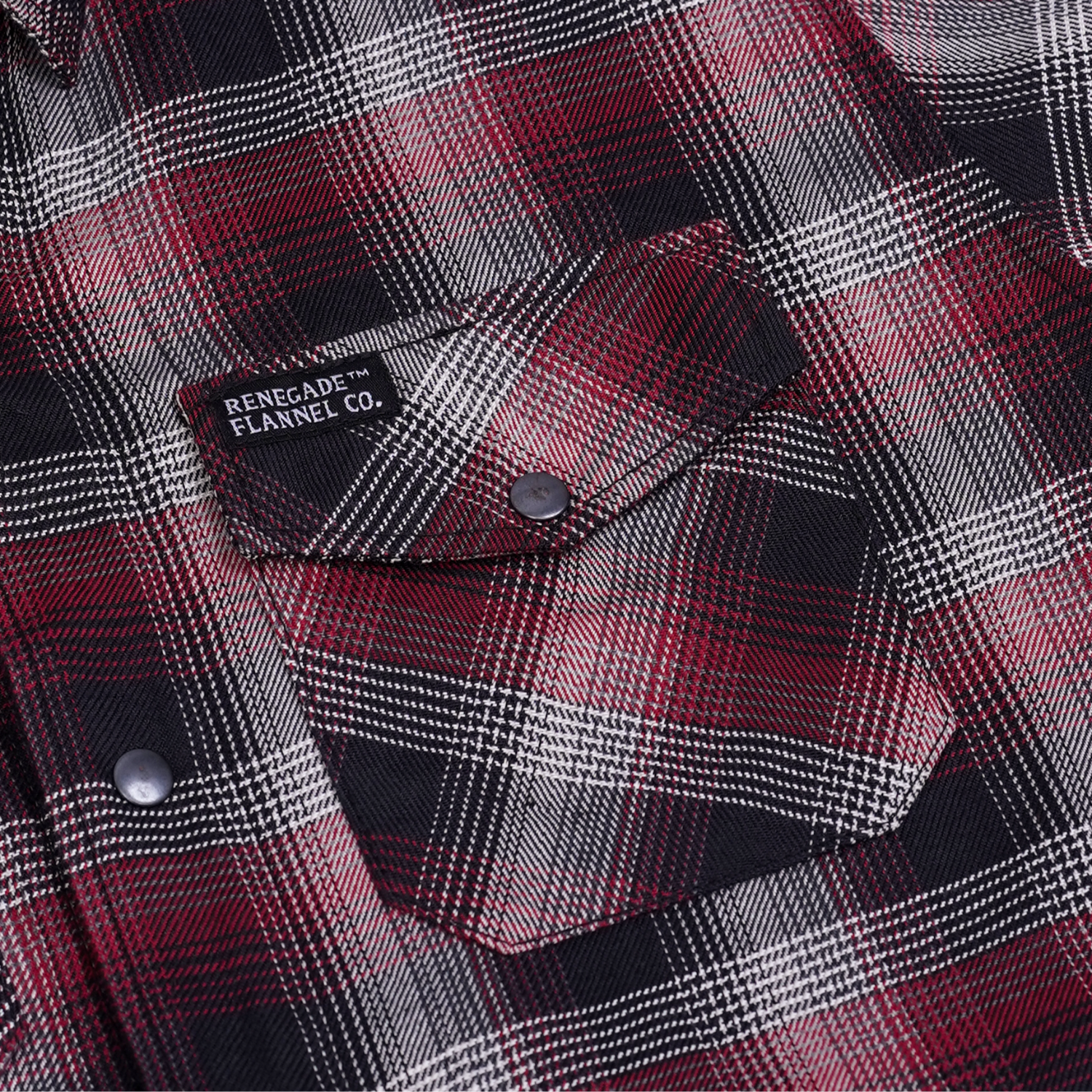 Men's Motorcycle Flannel Shirt