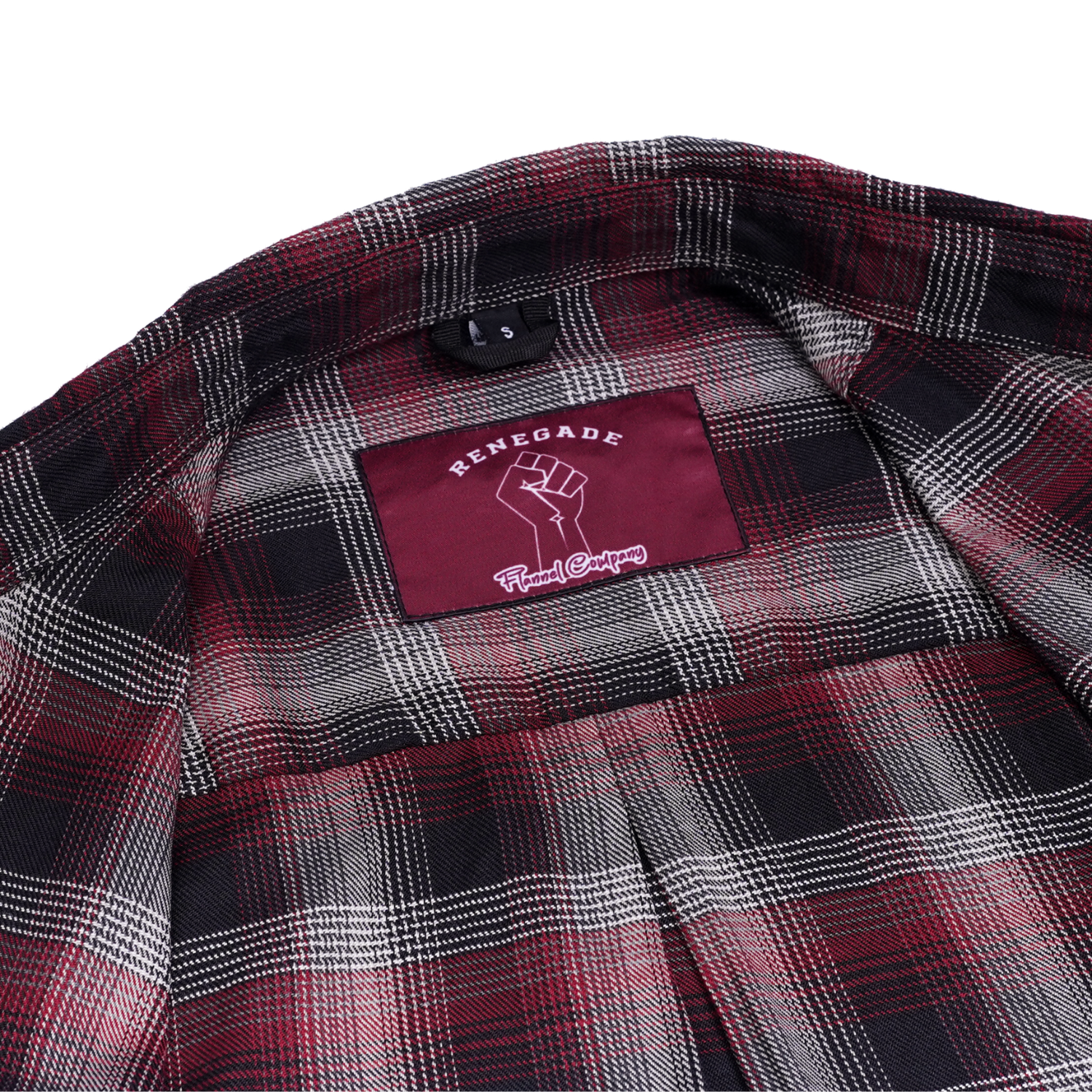 Men's Motorcycle Flannel Shirt