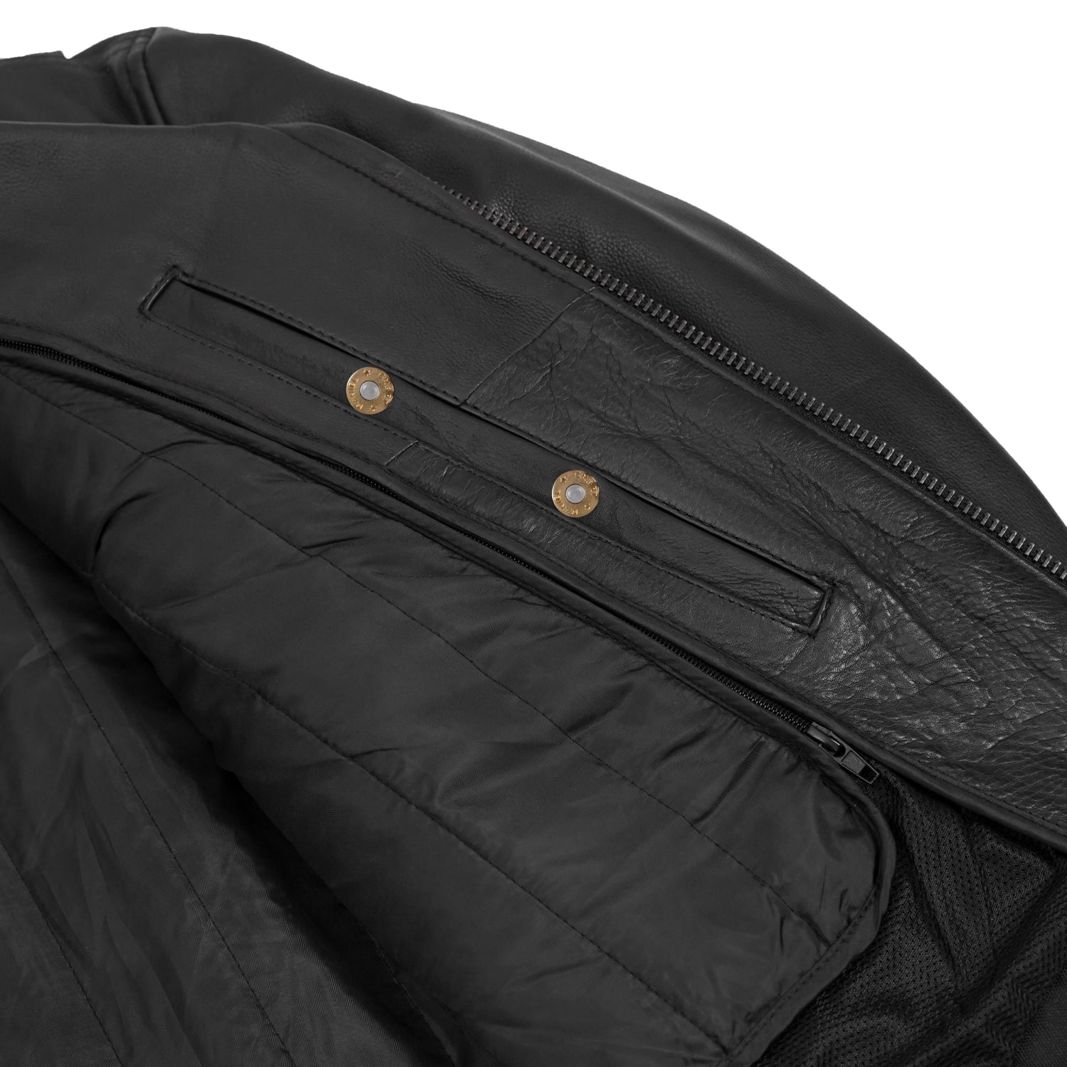 Clearway Men’s Leather Motorcycle Jacket
