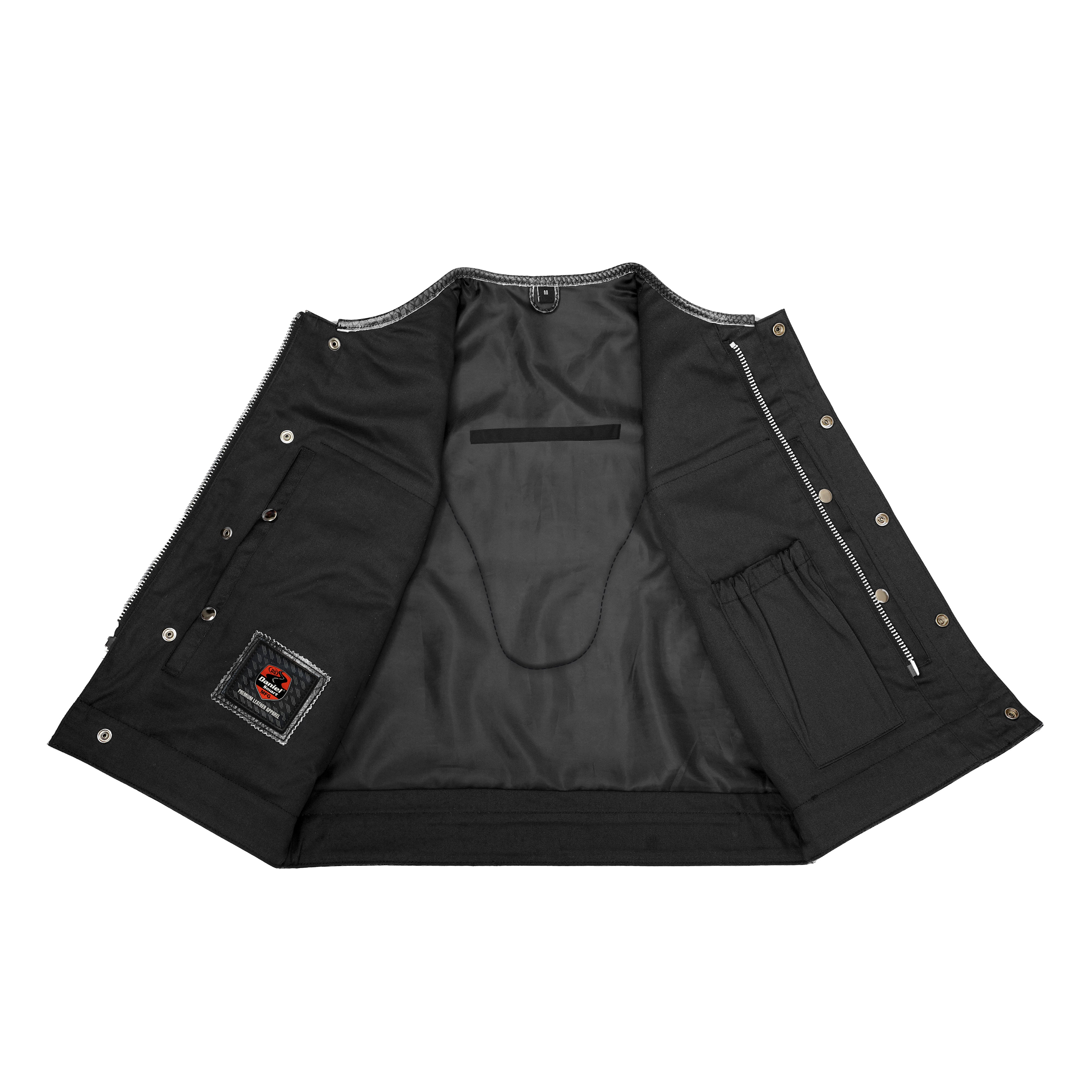 Croc Commander™ Men's Lowcut Motorcycle Leather Vest