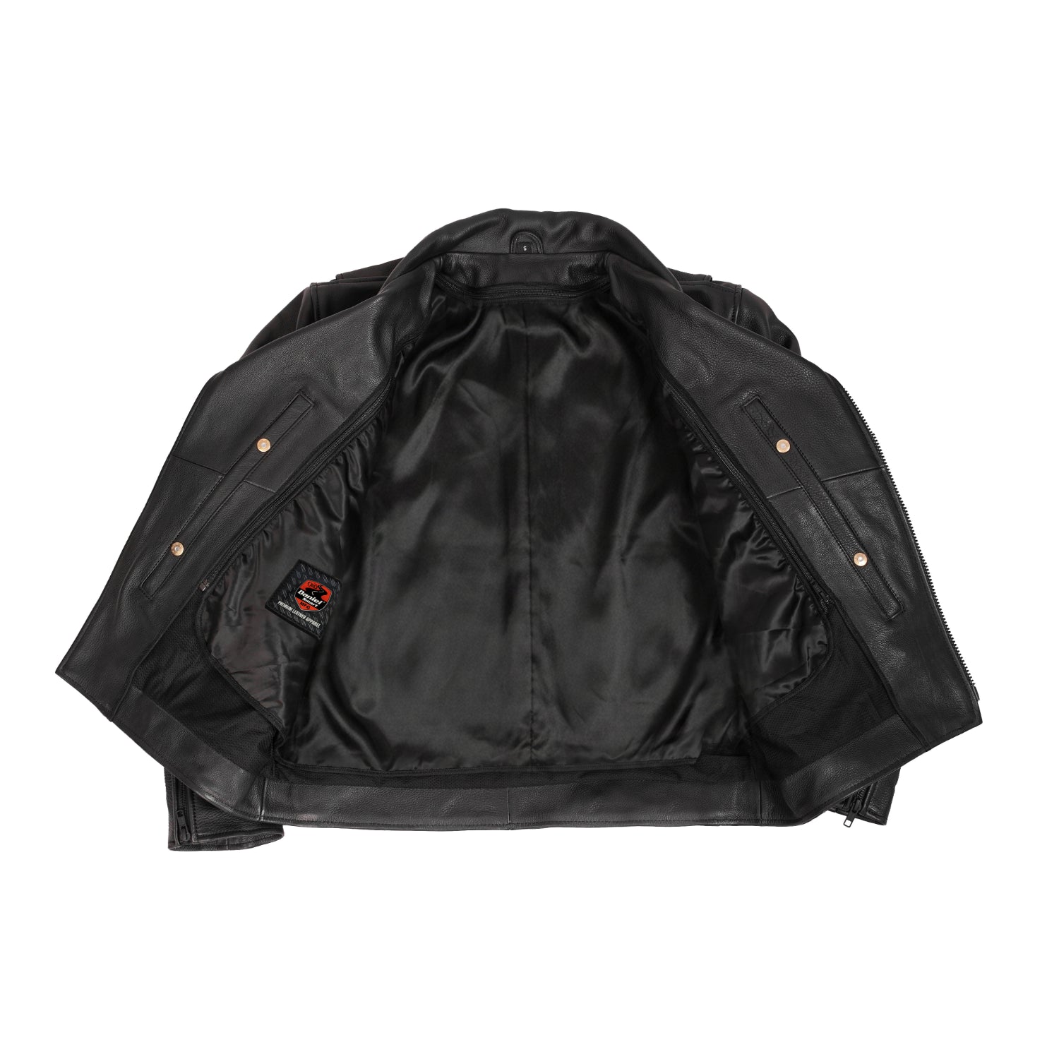 Dark Matter Men's Motorcycle Leather Jacket