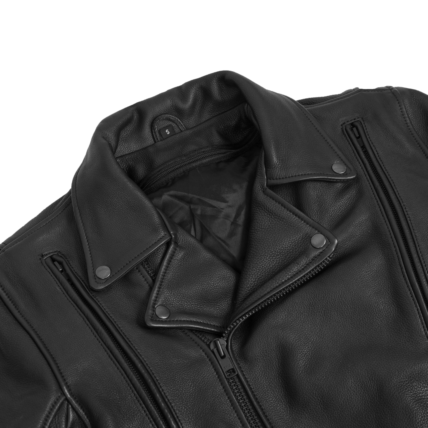 Dark Matter Men's Motorcycle Leather Jacket